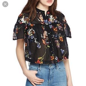 NWT Free People Sweet Escapes Blouse